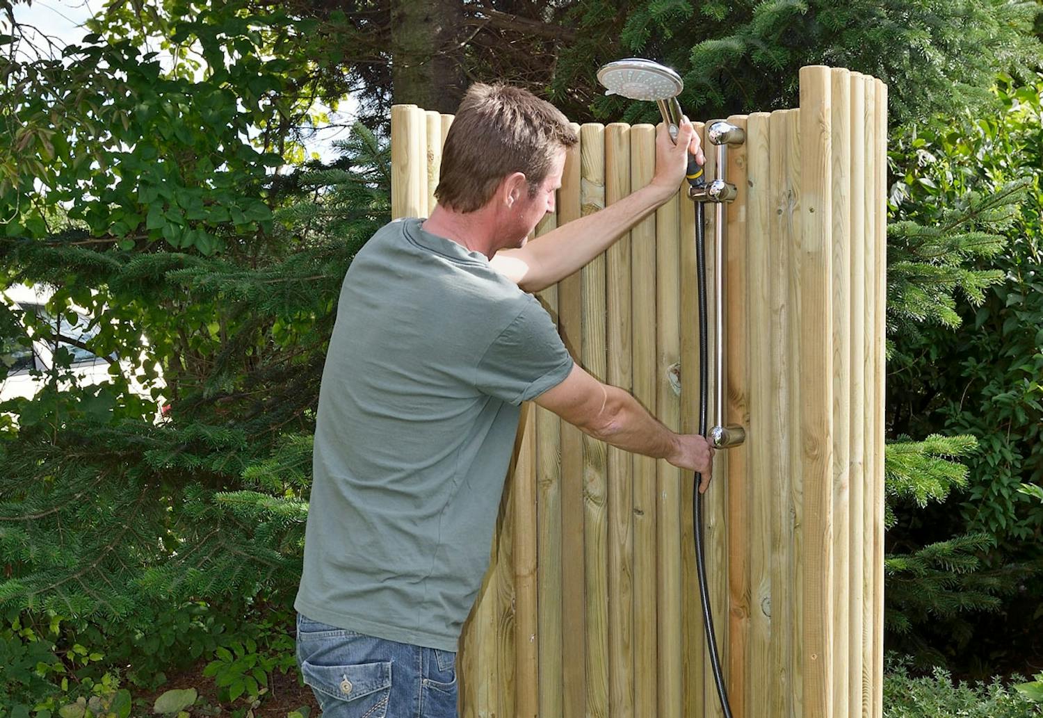 Udebruser Byg selv en udendørs bruser